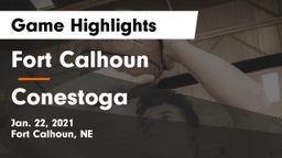 Fort Calhoun  vs Conestoga  Game Highlights - Jan. 22, 2021