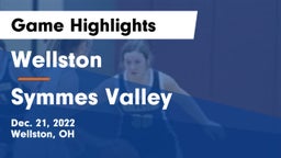 Wellston  vs Symmes Valley  Game Highlights - Dec. 21, 2022