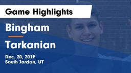 Bingham  vs Tarkanian  Game Highlights - Dec. 20, 2019