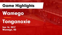Wamego  vs Tonganoxie  Game Highlights - Jan 16, 2017
