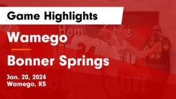 Wamego  vs Bonner Springs  Game Highlights - Jan. 20, 2024