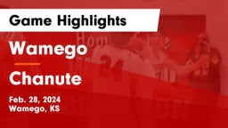 Wamego  vs Chanute  Game Highlights - Feb. 28, 2024