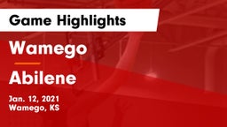Wamego  vs Abilene  Game Highlights - Jan. 12, 2021
