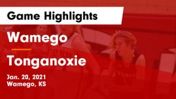 Wamego  vs Tonganoxie Game Highlights - Jan. 20, 2021