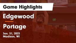 Edgewood  vs Portage  Game Highlights - Jan. 31, 2023