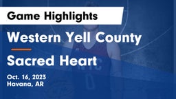 Western Yell County  vs Sacred Heart Game Highlights - Oct. 16, 2023