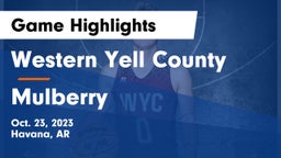 Western Yell County  vs Mulberry  Game Highlights - Oct. 23, 2023