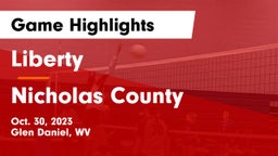 Liberty  vs Nicholas County Game Highlights - Oct. 30, 2023