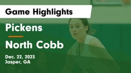 Pickens  vs North Cobb  Game Highlights - Dec. 22, 2023