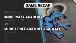 Recap: University Academy vs. Christ Preparatory Academy 2016