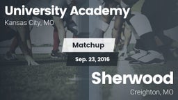 Matchup: University Academy vs. Sherwood  2016