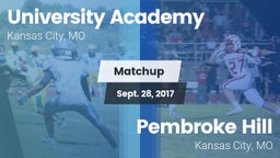 Matchup: University Academy vs. Pembroke Hill  2017