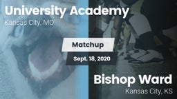 Matchup: University Academy vs. Bishop Ward  2020