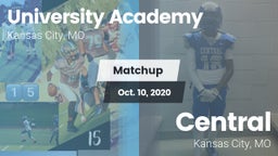 Matchup: University Academy vs. Central   2020
