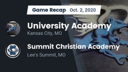 Recap: University Academy vs. Summit Christian Academy 2020