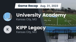 Recap: University Academy vs. KIPP Legacy  2023