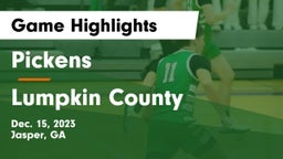 Pickens  vs Lumpkin County  Game Highlights - Dec. 15, 2023