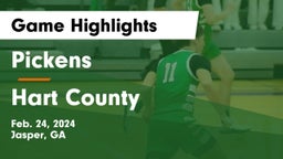 Pickens  vs Hart County  Game Highlights - Feb. 24, 2024