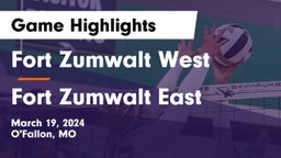 Fort Zumwalt West  vs Fort Zumwalt East  Game Highlights - March 19, 2024