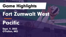 Fort Zumwalt West  vs Pacific  Game Highlights - Sept. 9, 2023