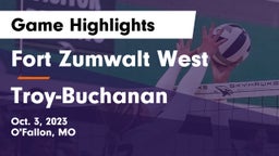 Fort Zumwalt West  vs Troy-Buchanan  Game Highlights - Oct. 3, 2023