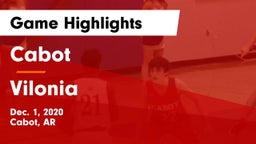 Cabot  vs Vilonia  Game Highlights - Dec. 1, 2020