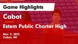 Cabot  vs Estem Public Charter High Game Highlights - Nov. 9, 2023