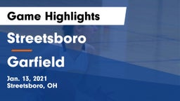 Streetsboro  vs Garfield  Game Highlights - Jan. 13, 2021