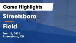 Streetsboro  vs Field Game Highlights - Jan. 16, 2021