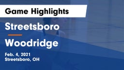 Streetsboro  vs Woodridge  Game Highlights - Feb. 4, 2021