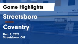 Streetsboro  vs Coventry  Game Highlights - Dec. 9, 2021