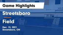 Streetsboro  vs Field  Game Highlights - Dec. 13, 2021