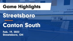 Streetsboro  vs Canton South  Game Highlights - Feb. 19, 2022