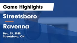 Streetsboro  vs Ravenna  Game Highlights - Dec. 29, 2020