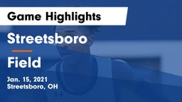 Streetsboro  vs Field  Game Highlights - Jan. 15, 2021