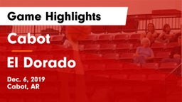 Cabot  vs El Dorado  Game Highlights - Dec. 6, 2019