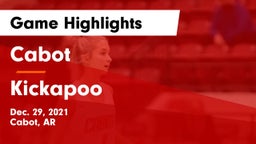 Cabot  vs Kickapoo  Game Highlights - Dec. 29, 2021