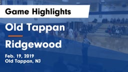 Old Tappan vs Ridgewood  Game Highlights - Feb. 19, 2019