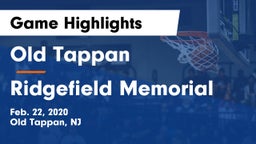 Old Tappan vs Ridgefield Memorial  Game Highlights - Feb. 22, 2020