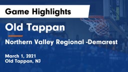 Old Tappan vs Northern Valley Regional -Demarest Game Highlights - March 1, 2021