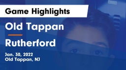 Old Tappan vs Rutherford  Game Highlights - Jan. 30, 2022