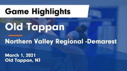 Old Tappan vs Northern Valley Regional -Demarest Game Highlights - March 1, 2021