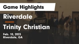 Riverdale  vs Trinity Christian  Game Highlights - Feb. 10, 2023