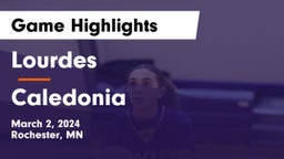 Lourdes  vs Caledonia  Game Highlights - March 2, 2024