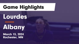 Lourdes  vs Albany  Game Highlights - March 13, 2024