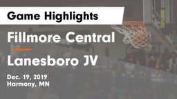 Fillmore Central  vs Lanesboro JV Game Highlights - Dec. 19, 2019