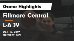Fillmore Central  vs L-A JV Game Highlights - Dec. 17, 2019