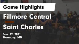 Fillmore Central  vs Saint Charles  Game Highlights - Jan. 19, 2021