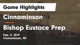 Cinnaminson  vs Bishop Eustace Prep  Game Highlights - Feb. 9, 2019