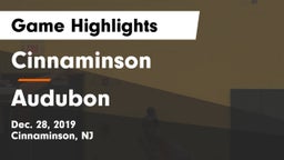 Cinnaminson  vs Audubon  Game Highlights - Dec. 28, 2019